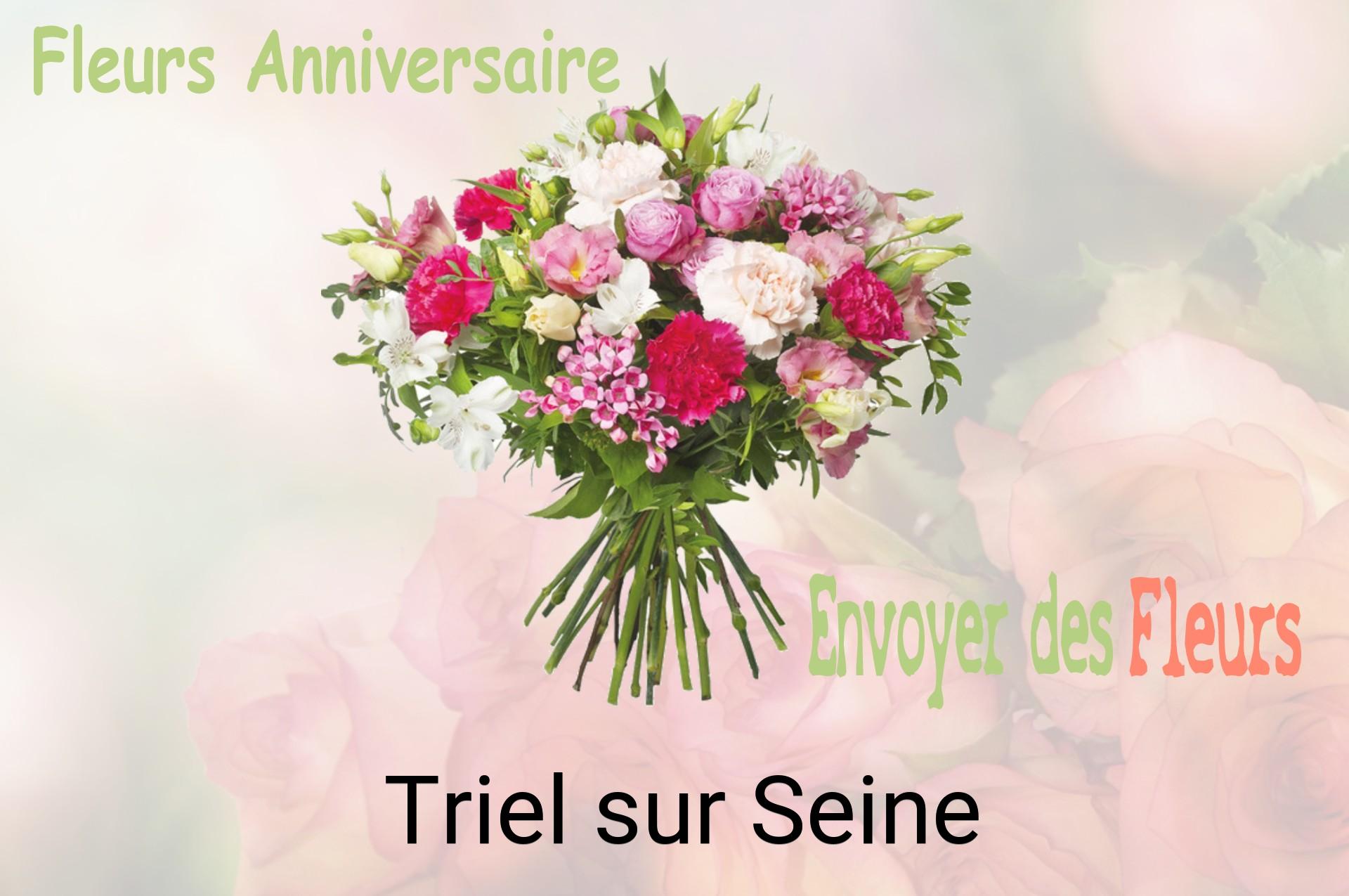 Bouquet de fleurs d’anniversaire livré à Triel-sur-Seine