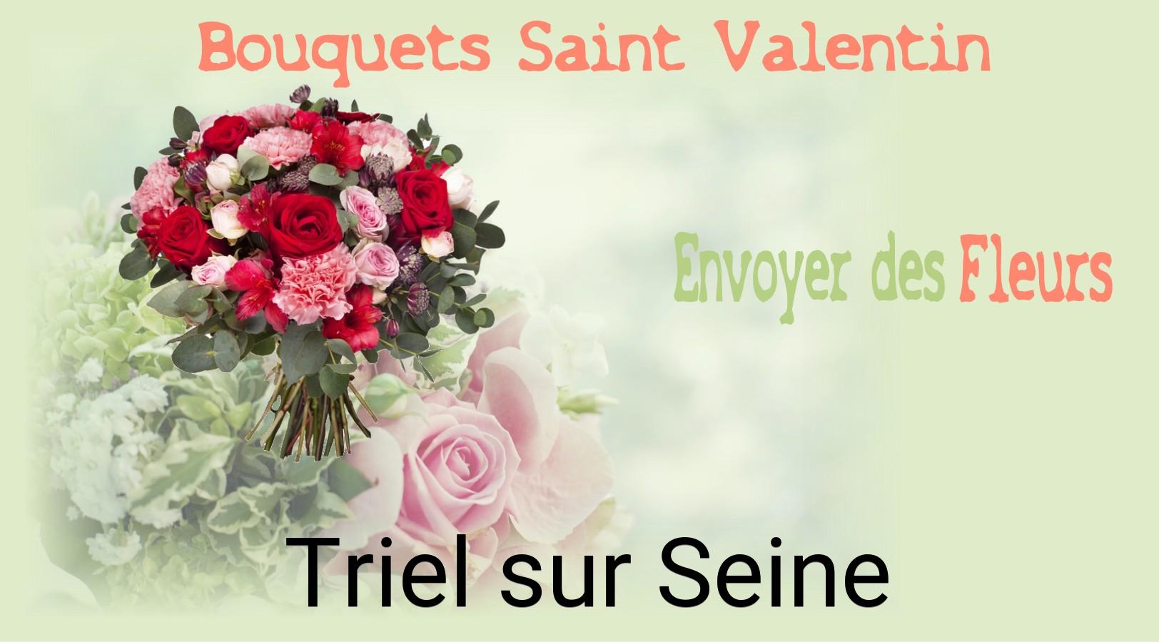 Roses de Saint-Valentin livrées à Triel-sur-Seine